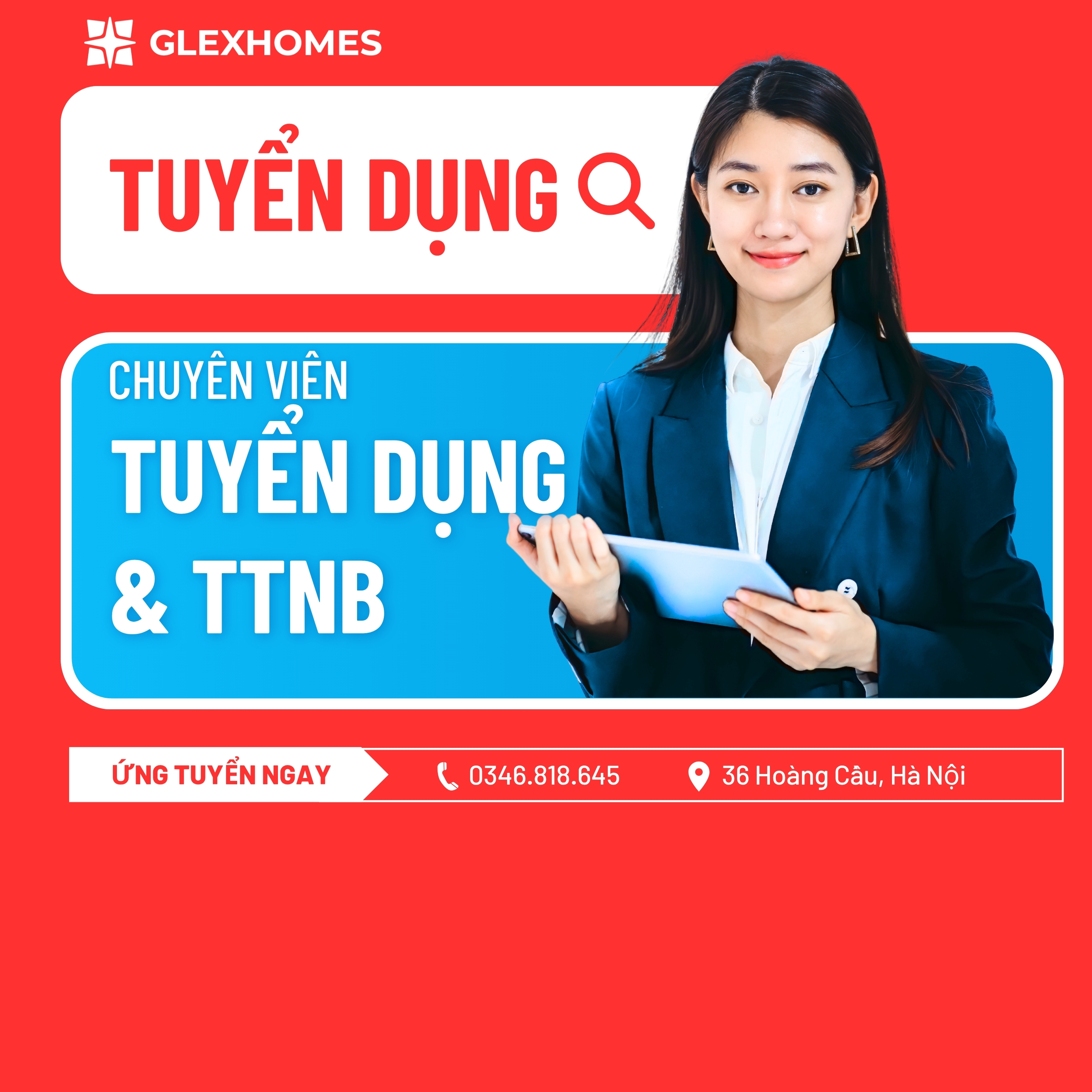 CHUYÊN VIÊN TUYỂN DỤNG & TTNB