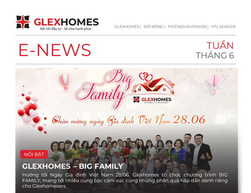 Glexhomes News - Bản tin cuối tuần T6/2022