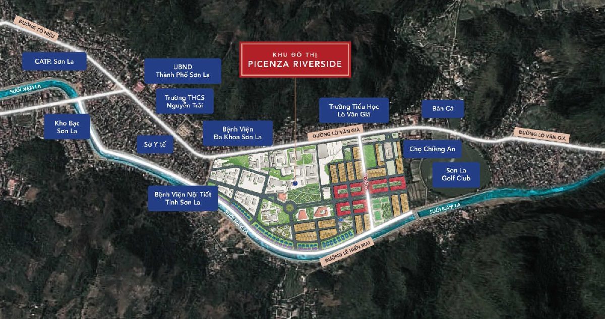 Picenza Riverside - hấp lực từ hạ tầng đồng bộ, tiện ích đa dạng ở Sơn La