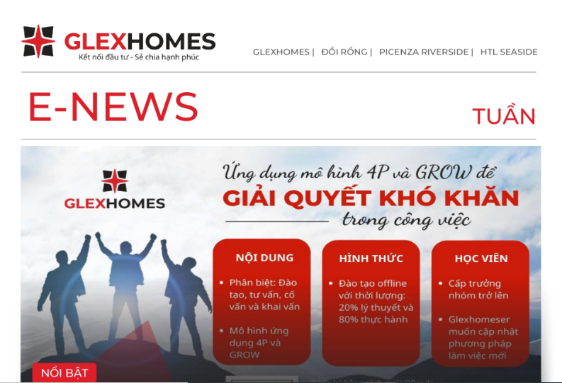 Glexhomes News - Bản tin cuối tuần 2/T9